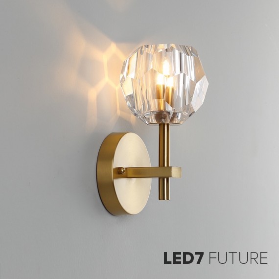 Loft Industry Modern - Boule De Cristal Single Sconce